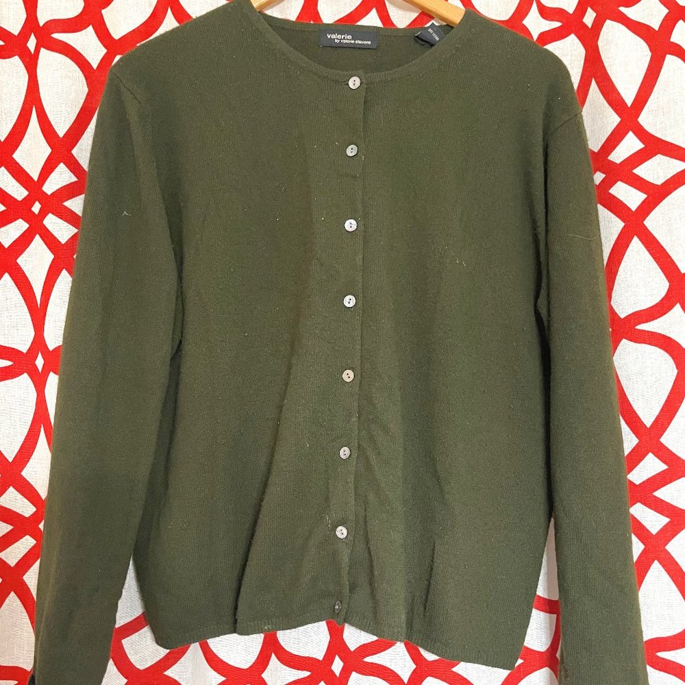 SUPER SOFT Sage Green Cashmere Sweater